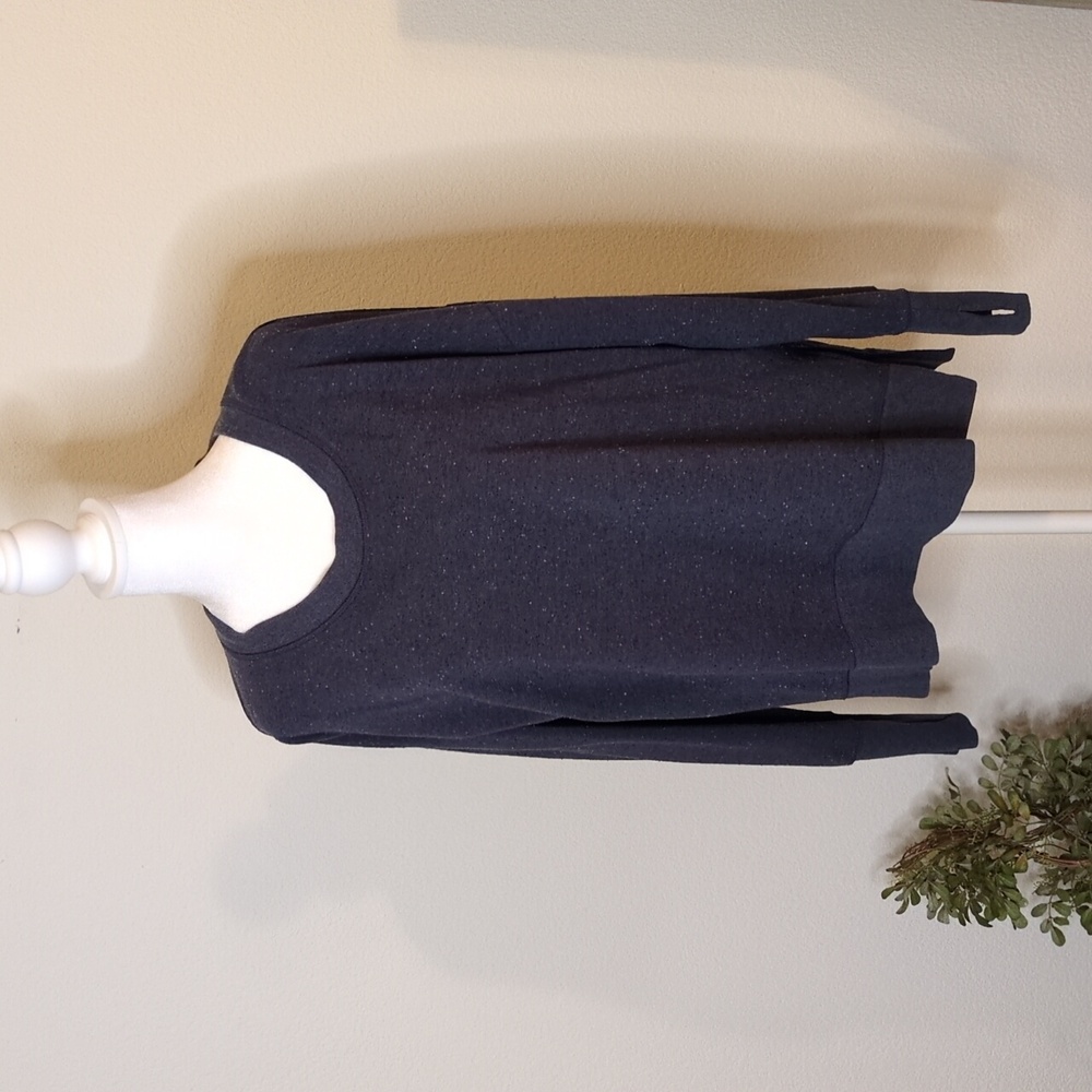 Athleta Oversized Navy Sweatshirt